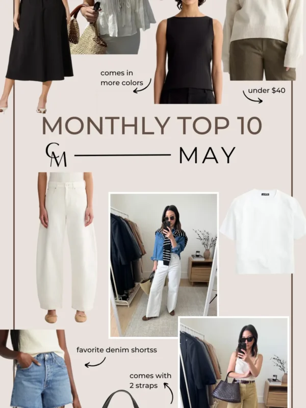 May Bestsellers: The Pieces I Reached for Most This Month