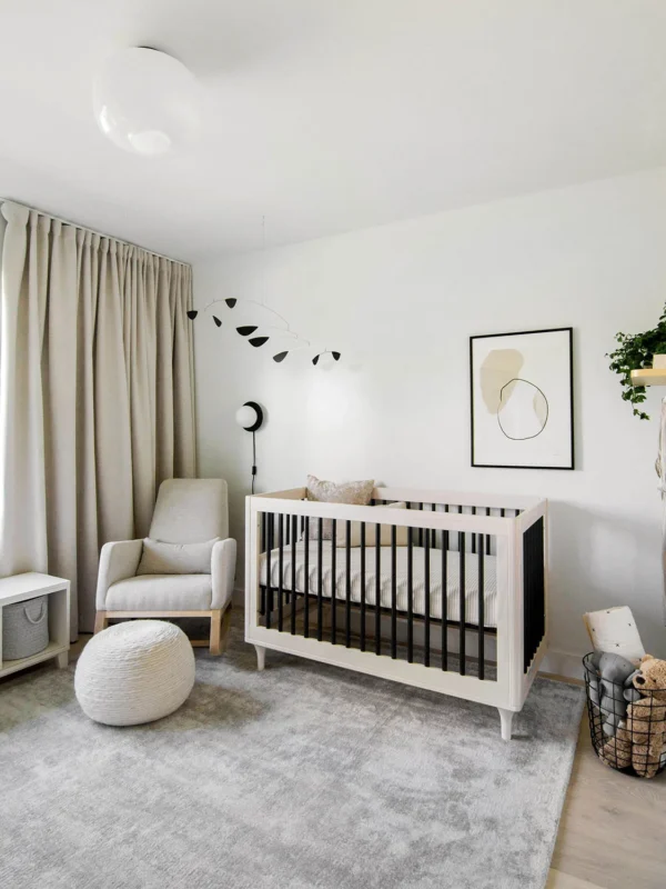 How I Designed a Modern Minimal Gender-Neutral Nursery That Doesn’t Feel Baby-ish