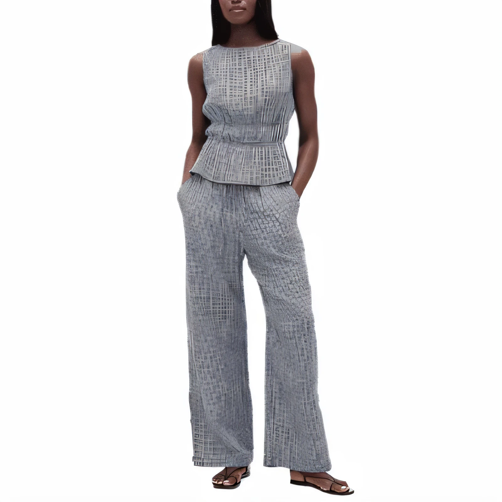 Gap gauze peplum top from the summer collection